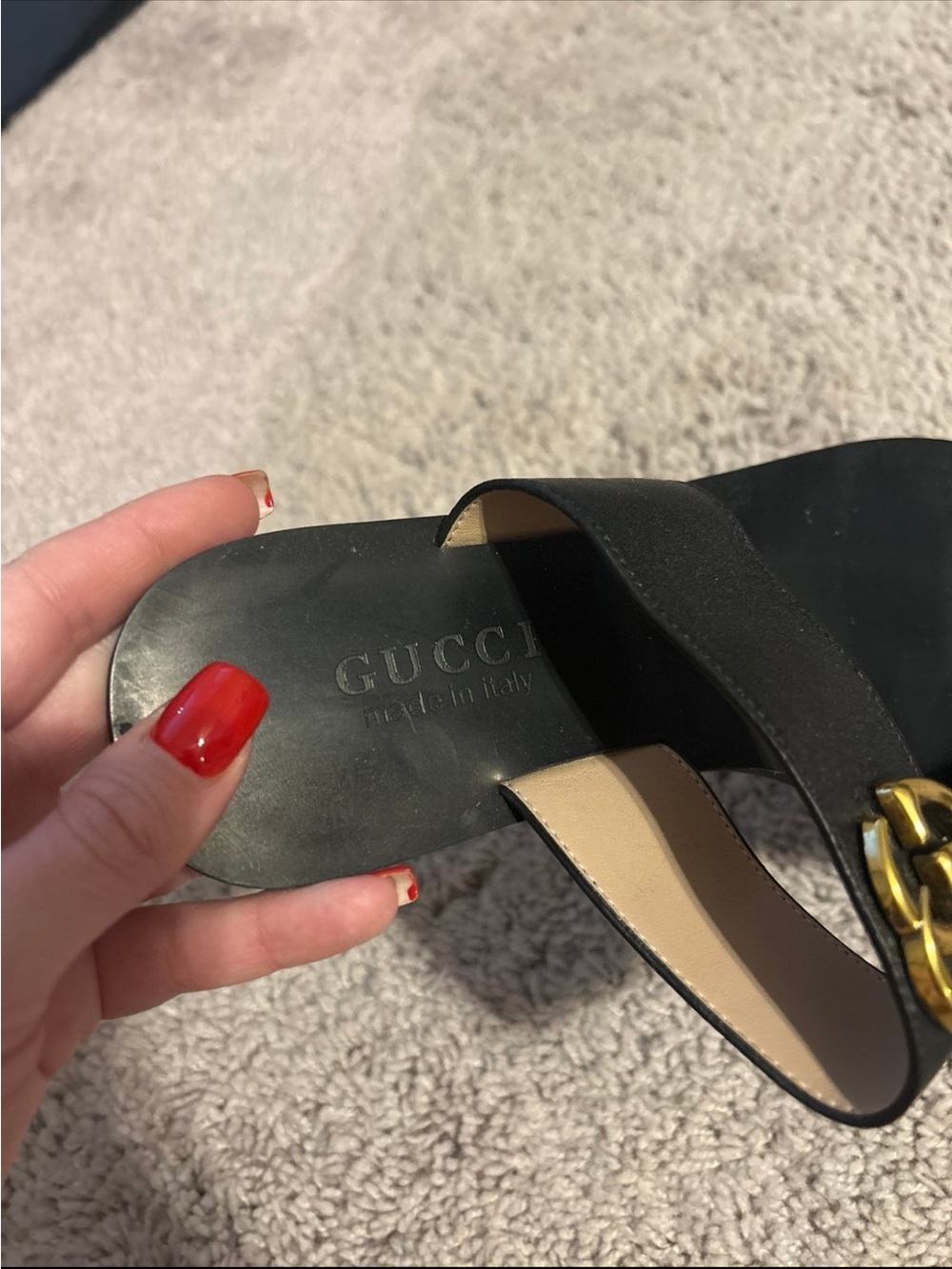 Black Women’s Gucci Sandals - Picture 3 of 9